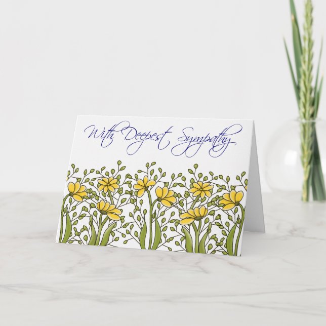 Cartão Sra. Bren Sympathy (Frente)