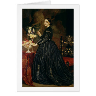 Cartão Sra. James Guthrie, c.1864-5 (óleo em canvas)