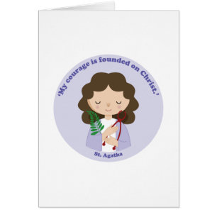 Cartão St. Agatha