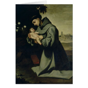 Cartão St Anthony de Pádua