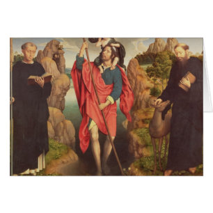 Cartão St Christopher, 1484