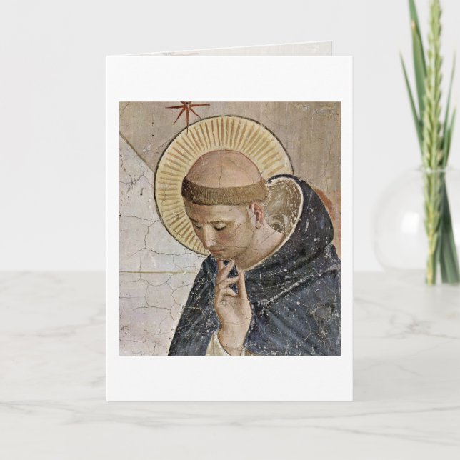 Cartão St. Dominic By Fra Angelico (Frente)