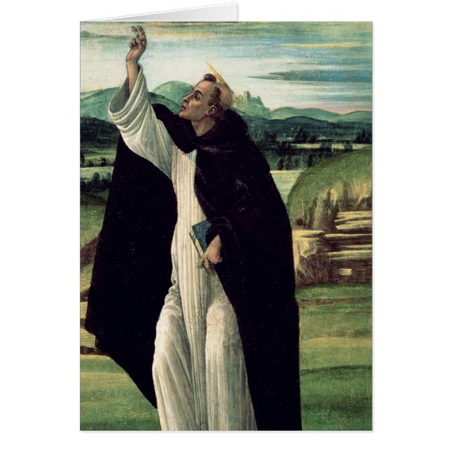 Cartão St Dominic, c.1498-1505 (Frente)
