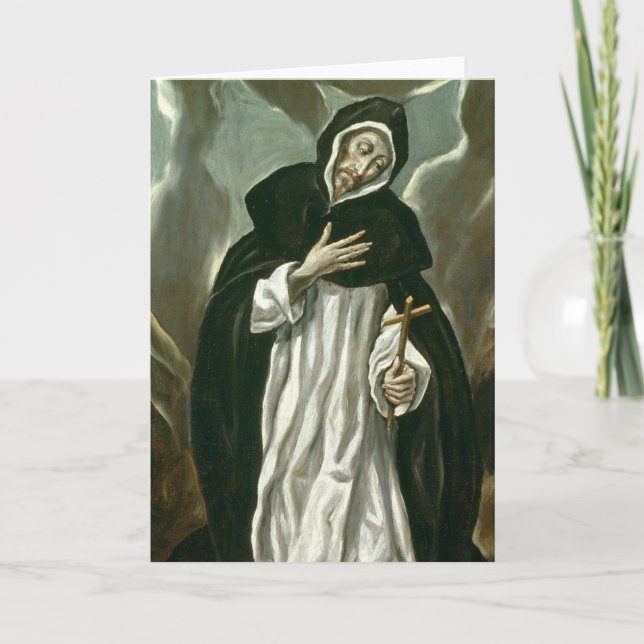 Cartão St.Dominic of Guzman (Frente)
