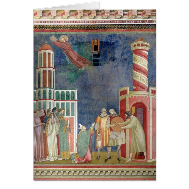 Cartão St Francis libera o Heretic, 1297-99 (Frente)