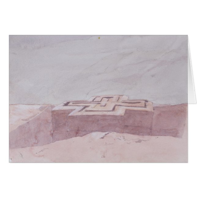 Cartão St George Lalibela (Frente Horizontal)