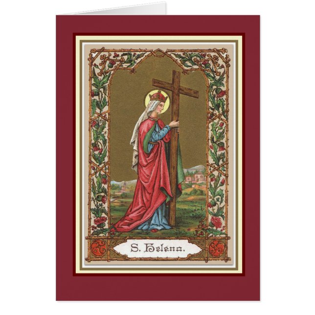 Cartão St Helena (Helen) (Frente)