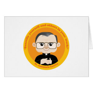 Cartão St. Josemaria Escriva