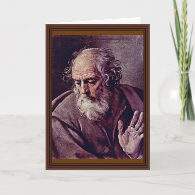 Cartão St. Joseph By Reni Guido (Frente)