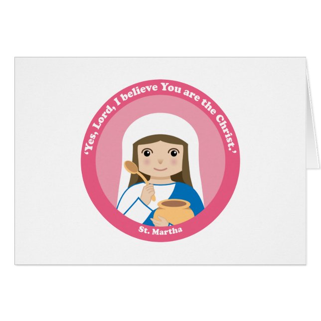 Cartão St. Martha (Frente Horizontal)