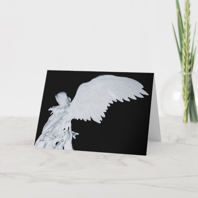 Cartão St. Michael (Reversed) Greeting Card (Frente)