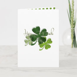 Cartão St. Patrick's Day