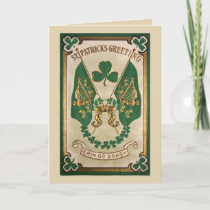 Cartão St. Patricks Day Greeting Card