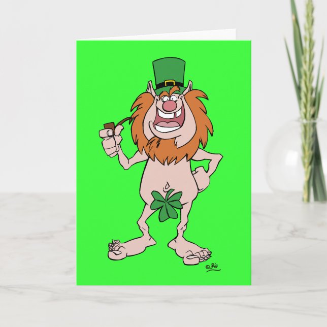 Cartão St_Patrick's Day greeting card (Frente)