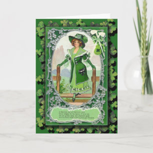 Cartão St. Patrick's Day Greeting Cards and Postcards