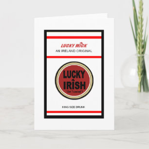 Cartão St. Patrick's Day, Irish Card