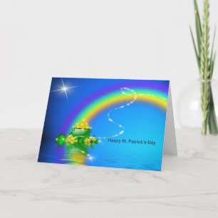 Cartão St. Patrick's Day - Pot of Gold