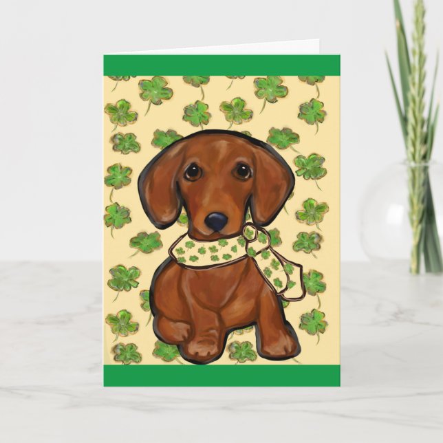 Cartão St.Patty Doxie  (Frente)