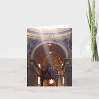 Cartão St. Peter's Basilica Note Card