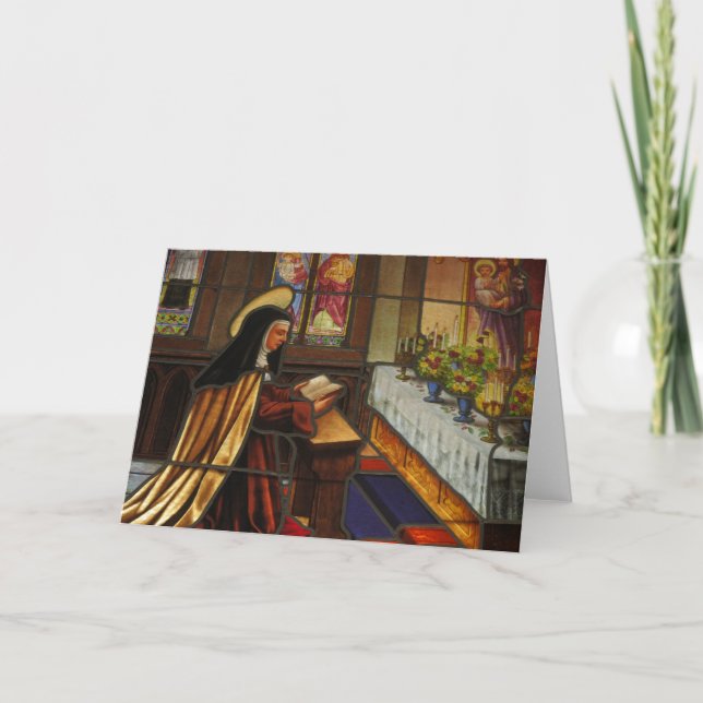 Cartão St. Teresa of Avila (2) (Frente)