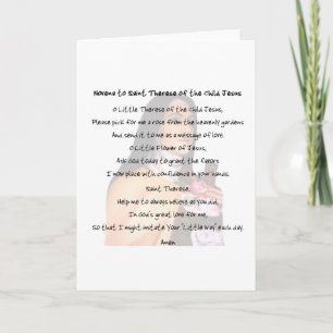 Cartão St Therese
