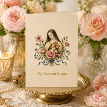 St. Thérèse Minha Vocação É Amor