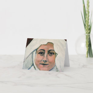 Cartão St. Thérèse of Lisieux Notecard