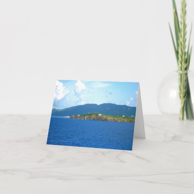 Cartão St. Thomas Arrival Blank Note Cards (Frente)