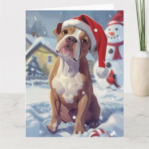 Cartão Staffordshire Winter Wonderland Natal