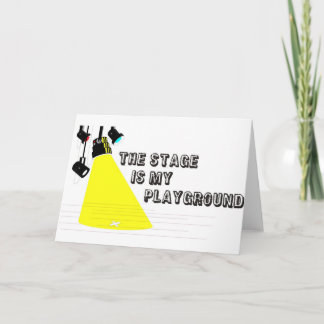 Cartão StageIsMyPlayground