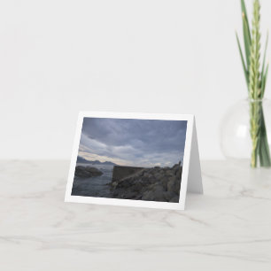 Cartão stairs to the sea