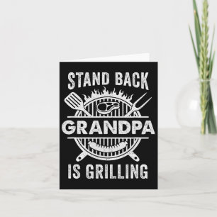 Cartão Stand Ck Grandpa Está Indo Com Dia de os pais Engr