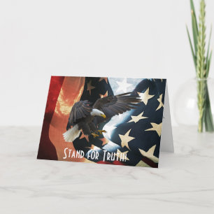 Cartão Stand for Truth Greeting