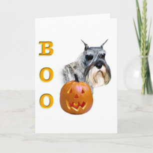 Cartão Standard Schnauzer Boo