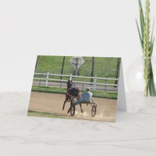 Cartão Standardbred Race Horse