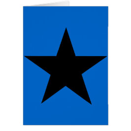 Cartão Star Black O MUSEUM Zazzle Dons