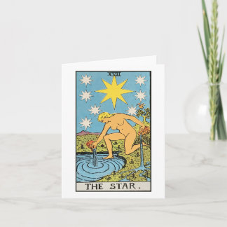 Cartão Star - Rider Waite Smith tarot