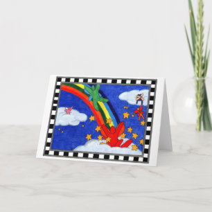 Cartão Star Sprinkles Greeting Card