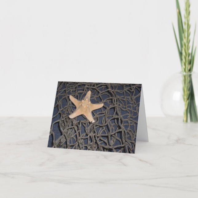 Cartão Starfish Notecard (Frente)