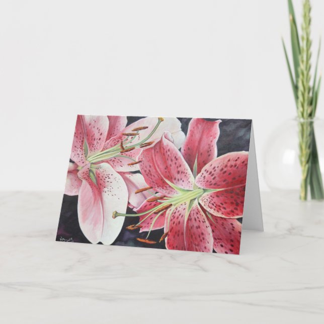 Cartão Stargazers in Love (Frente)