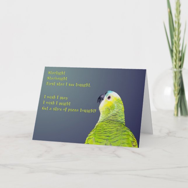 Cartão Starlight Pizza (Frente)