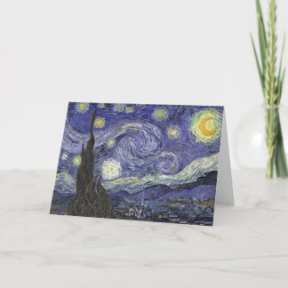 Cartão Starry Night