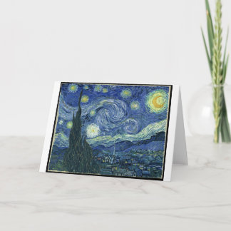 Cartão Starry Night Greeting Card
