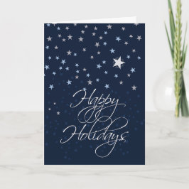 Cartão Starry Night Holiday Card