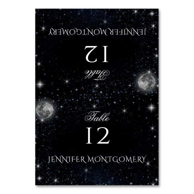 Cartão Starry Night Place (Frente)