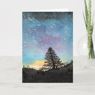 Cartão Starry Sky