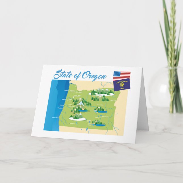 Cartão State of Oregon (Frente)