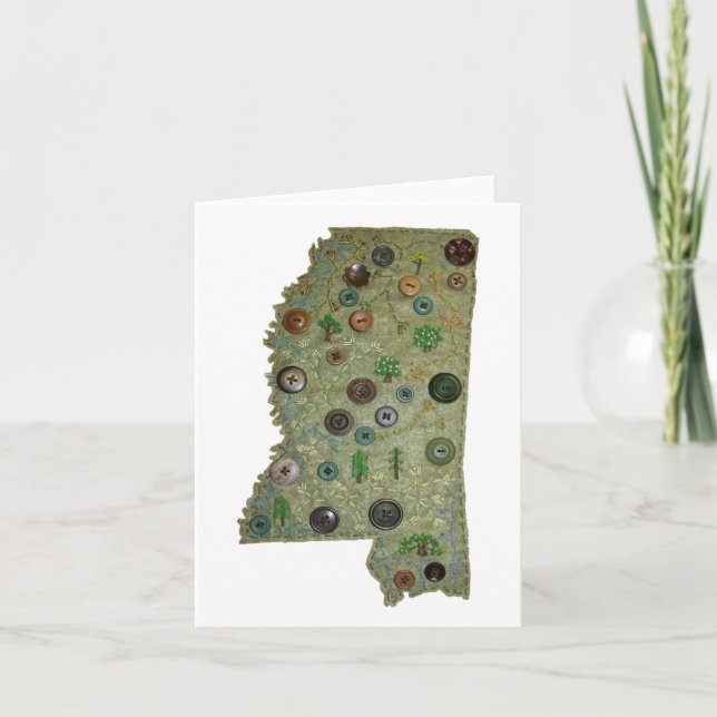 Cartão State Parks of Mississippi (Frente)