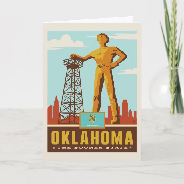 Cartão State Pride | Oklahoma (Frente)