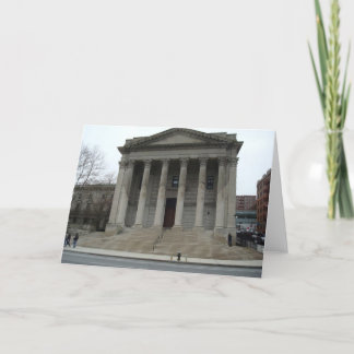 Cartão Staten Island County Courthouse Greeting Card
